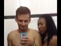 Inês Brasil transando no banheiro